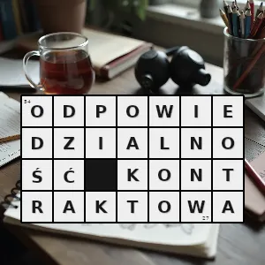 Rozwiązanie krzyżówki: odpowiedzialność cywilna - odpowiedzialność kontraktowa | hasła, synonimy i podpowiedzi Hasło krzyżówkowe odpowiedzialność cywilna - odpowiedzialność kontraktowa – rozwiązanie, synonimy, podpowiedzi i definicje krzyżówkowe